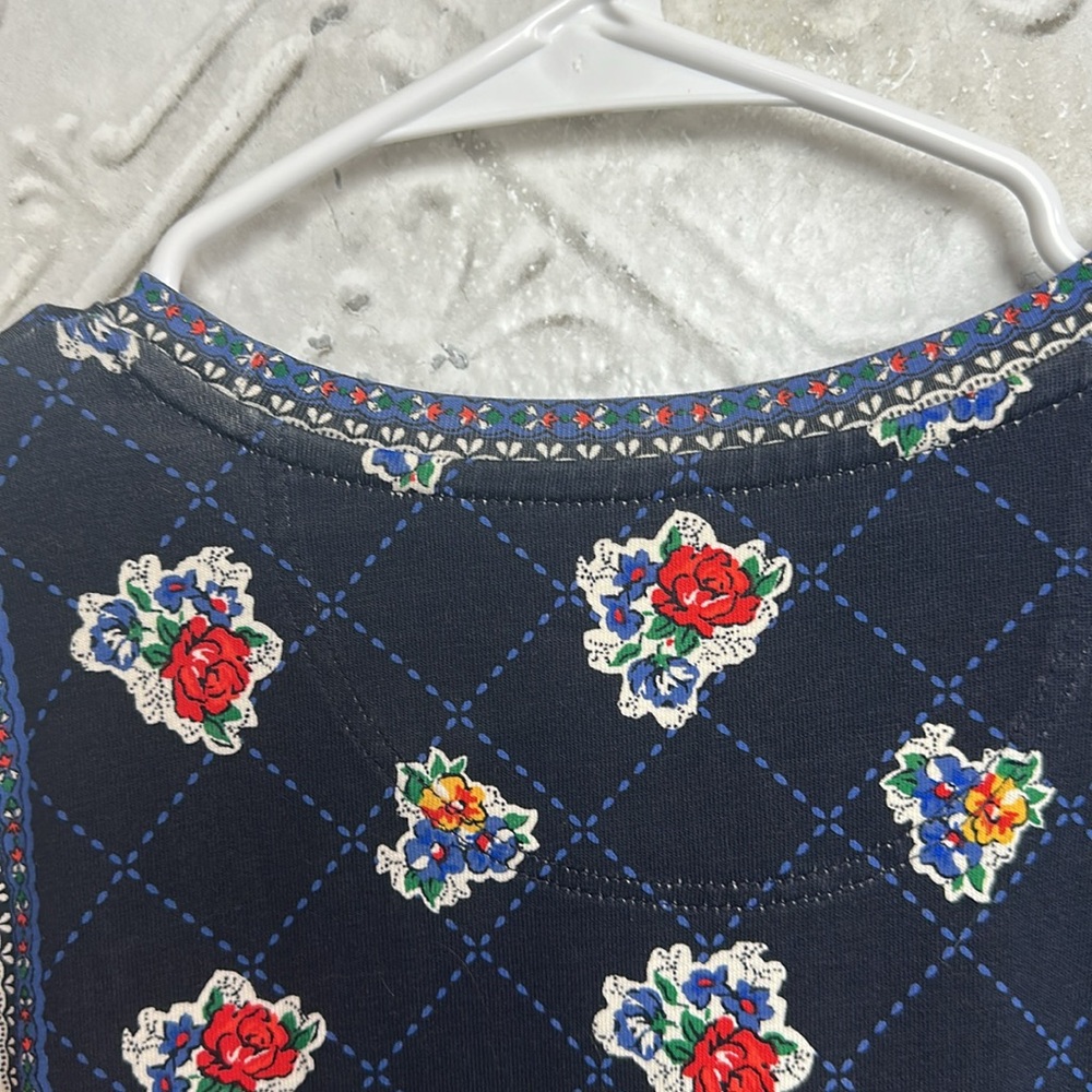 Tory Burch floral patterned Tshirt dress - Picture 7 of 9